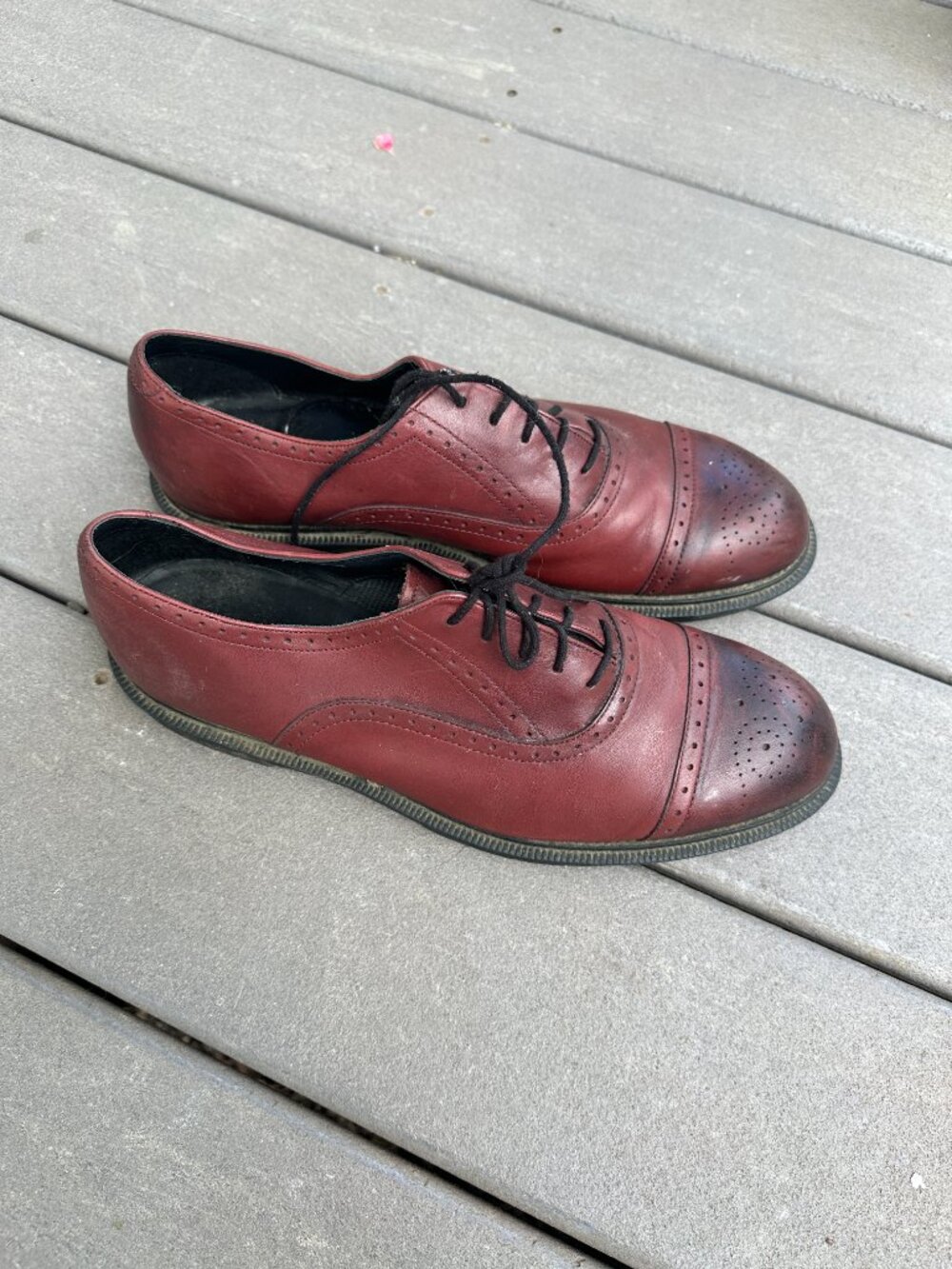 Dr. Martens Morris  Leather Oxford  Shoes Men's Sz  12 M - Picture 5 of 7